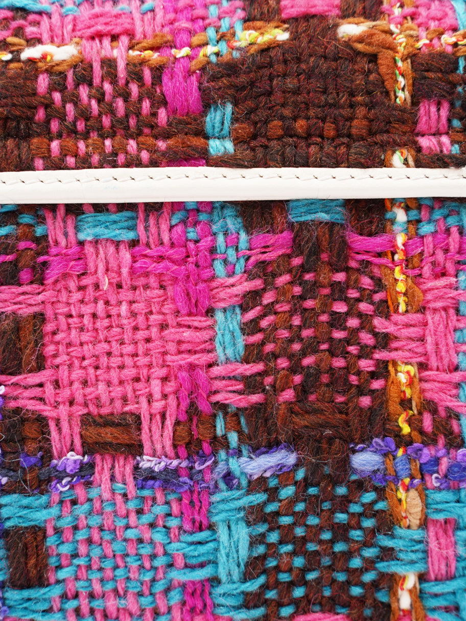 Gucci Marmont Flap Pink / Blue Tweed Small Image 7