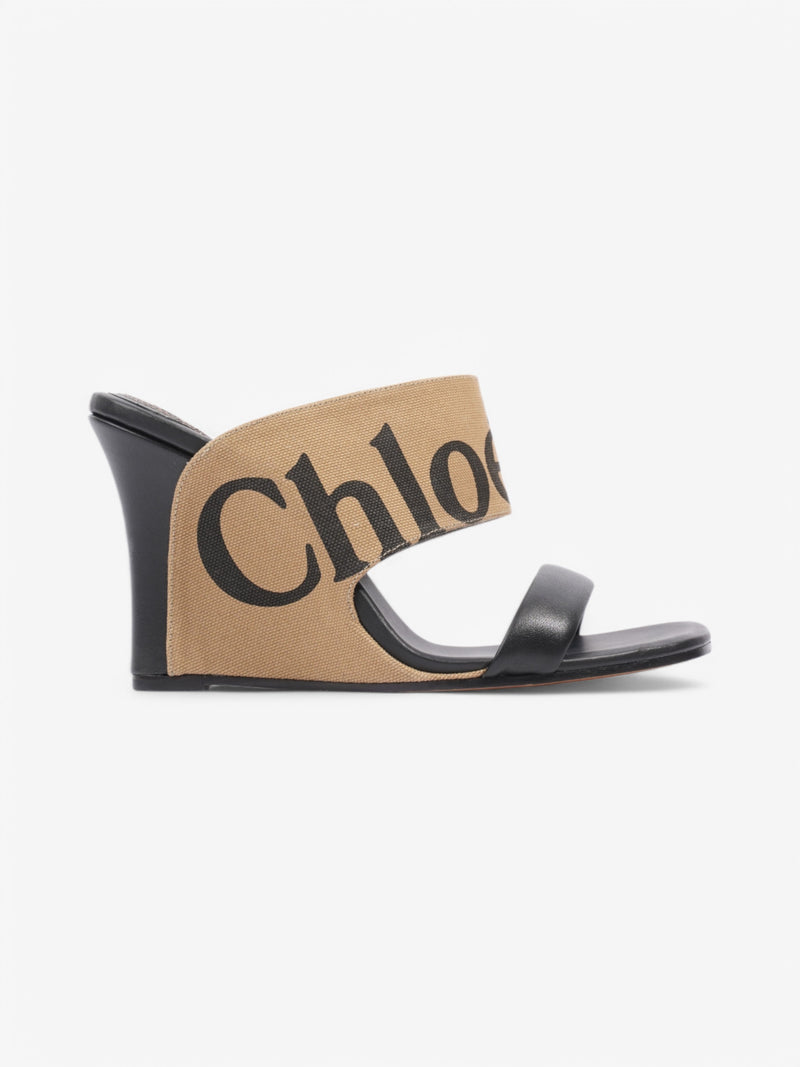  Chloe Verena 85 Black / Brown Leather EU 38.5 UK 5.5