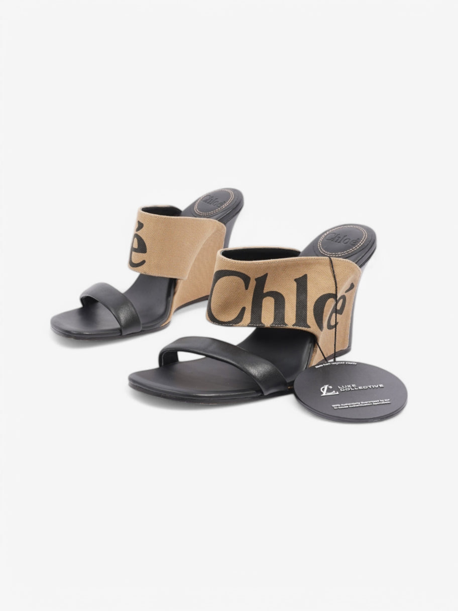 Chloe Verena 85 Black / Brown Leather EU 38.5 UK 5.5 Image 10