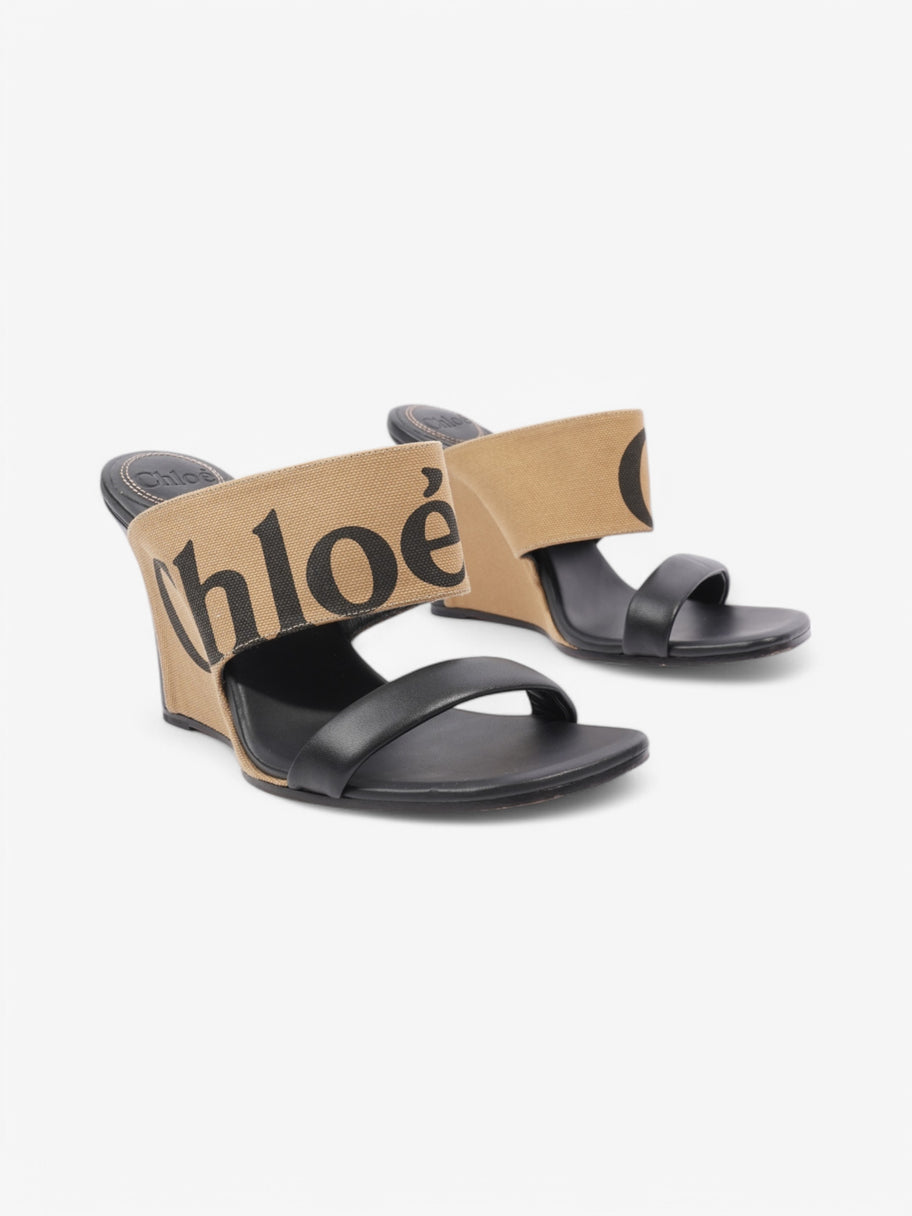 Chloe Verena 85 Black / Brown Leather EU 38.5 UK 5.5 Image 2