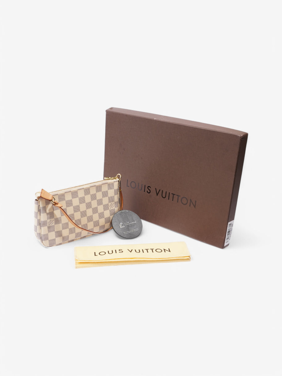Louis Vuitton Pochette Accessoires Damier Azur Coated Canvas Image 9