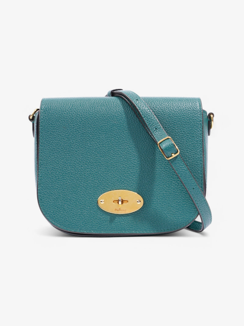  Mulberry Darley Satchel Green Leather Small