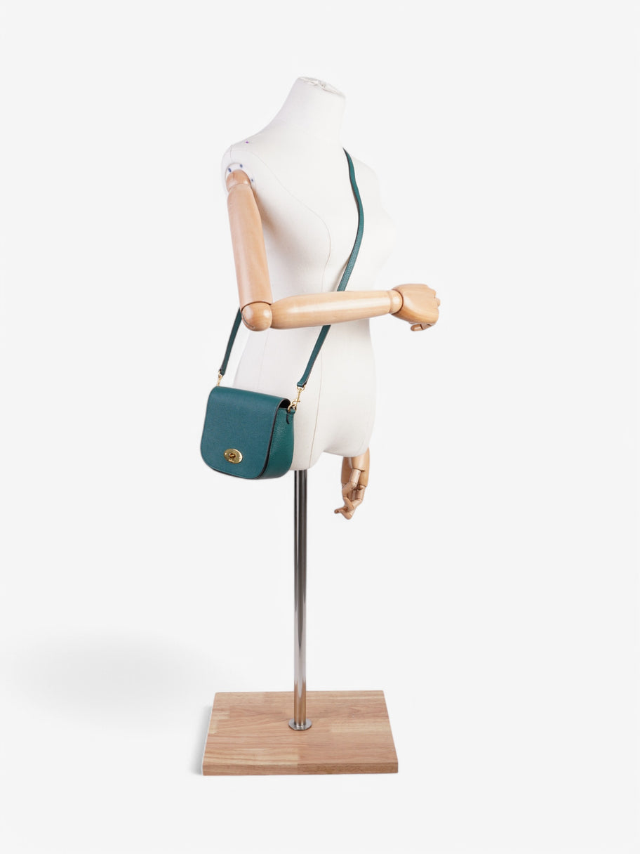 Mulberry Darley Satchel Green Leather Small Image 2