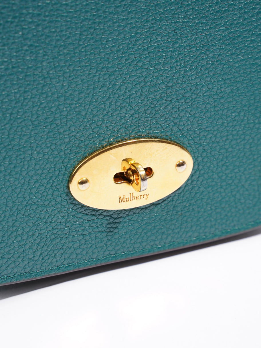 Mulberry Darley Satchel Green Leather Small Image 7