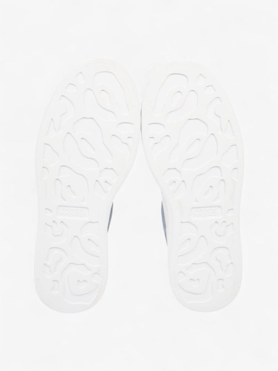 Alexander McQueen Oversized Sneakers White  / Light Blue Tab Leather EU 37.5 UK 4.5 Image 7