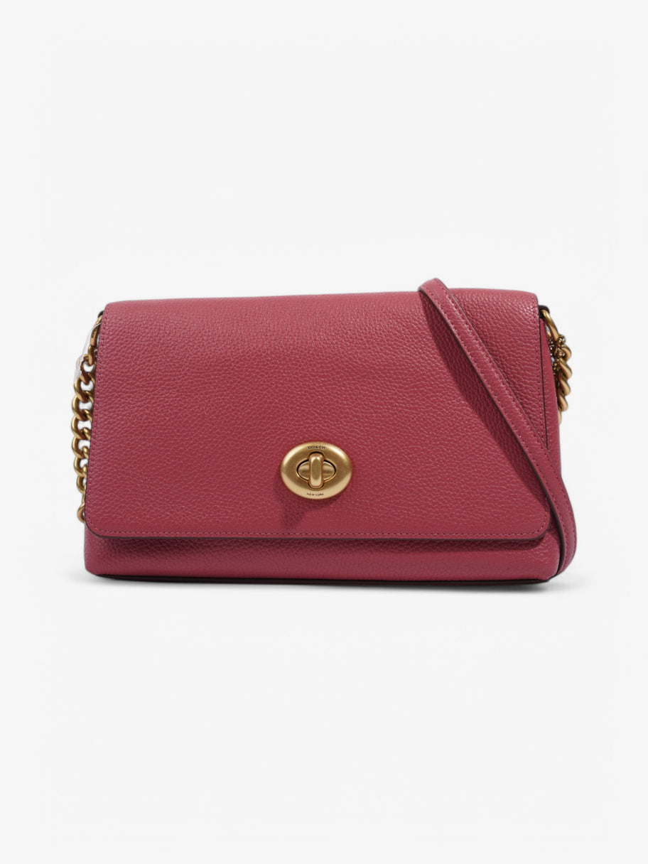 Coach Crossbody Bag Raspberry Leather Image 1