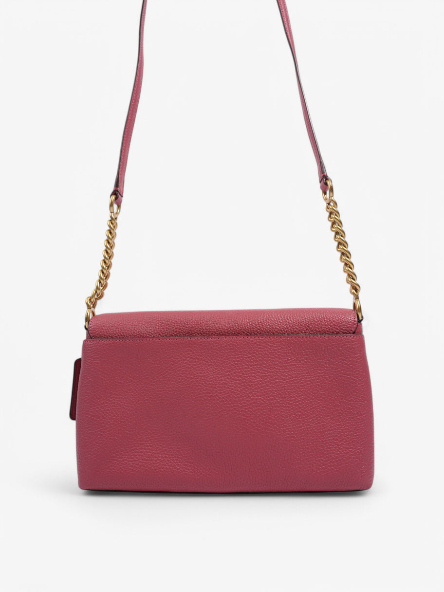 Coach Crossbody Bag Raspberry Leather Image 4