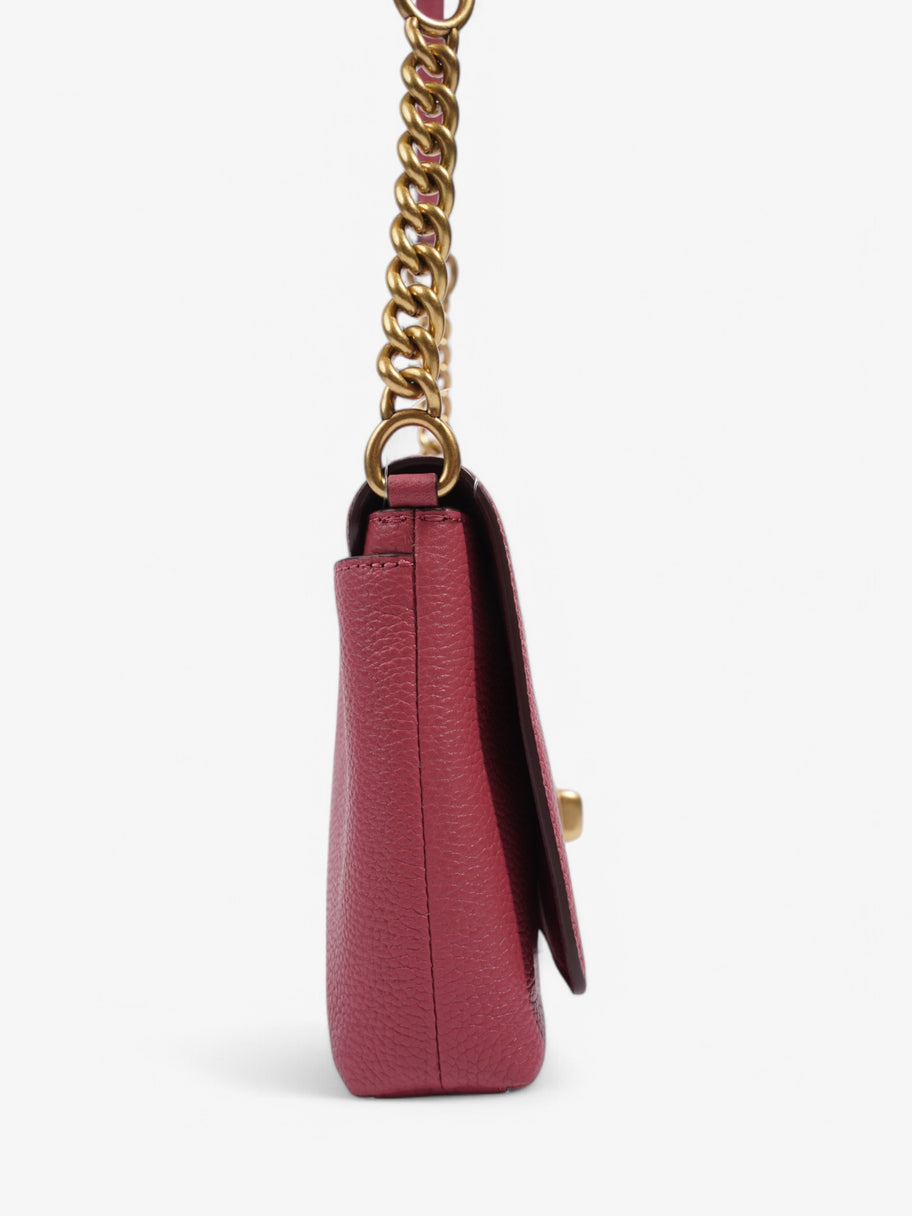 Coach Crossbody Bag Raspberry Leather Image 5
