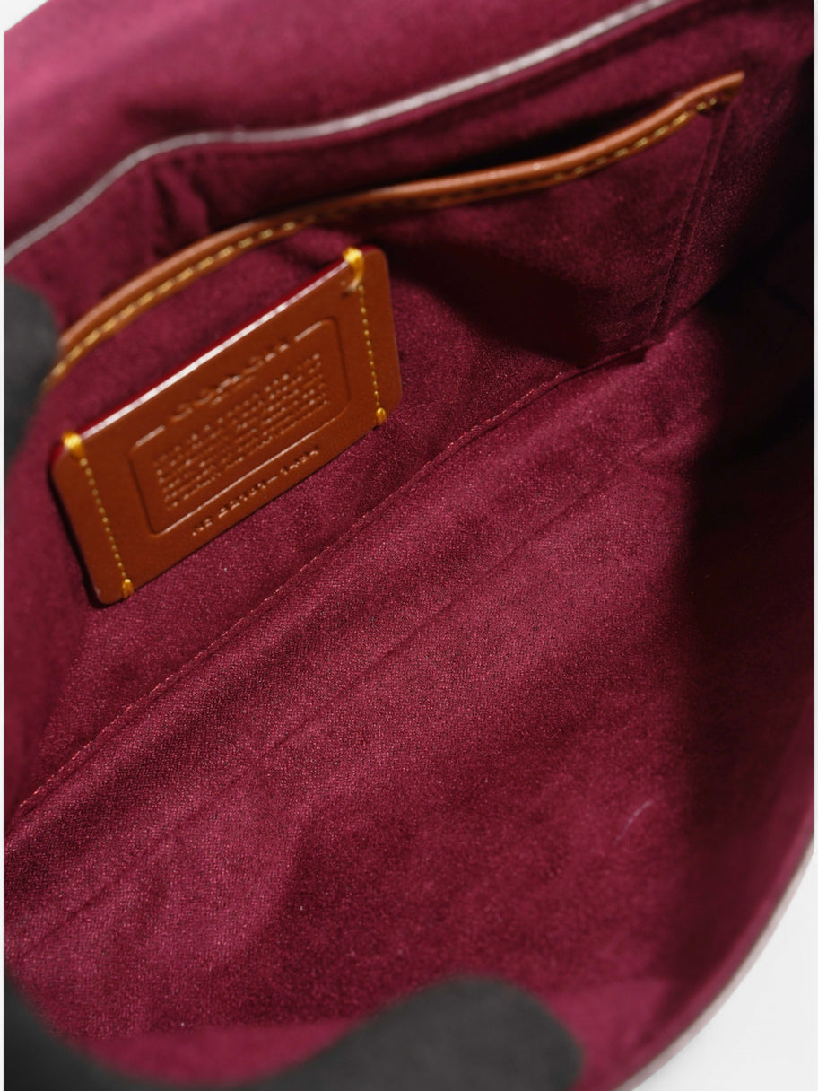 Coach Crossbody Bag Raspberry Leather Image 7
