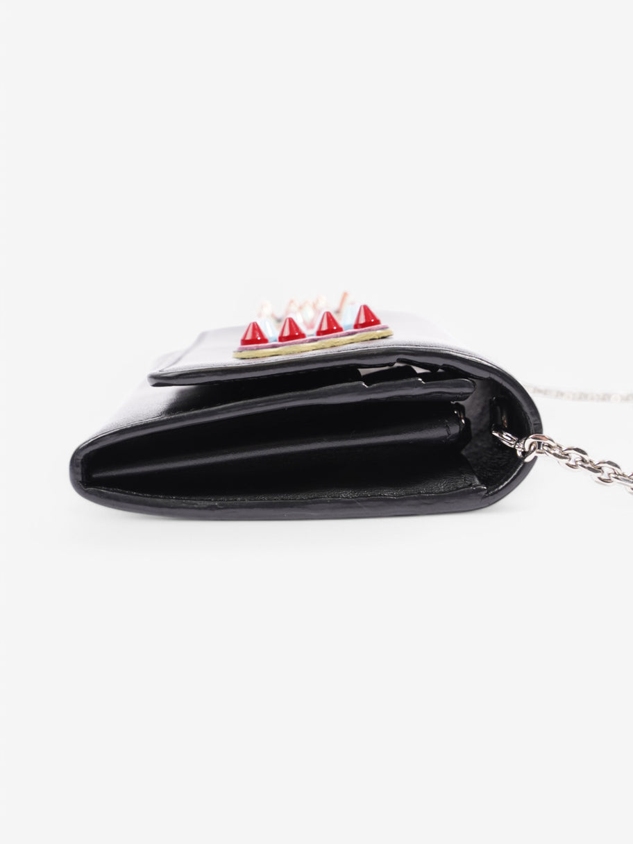 Fendi Wallet On Chain Black / Multicolour Leather Image 3