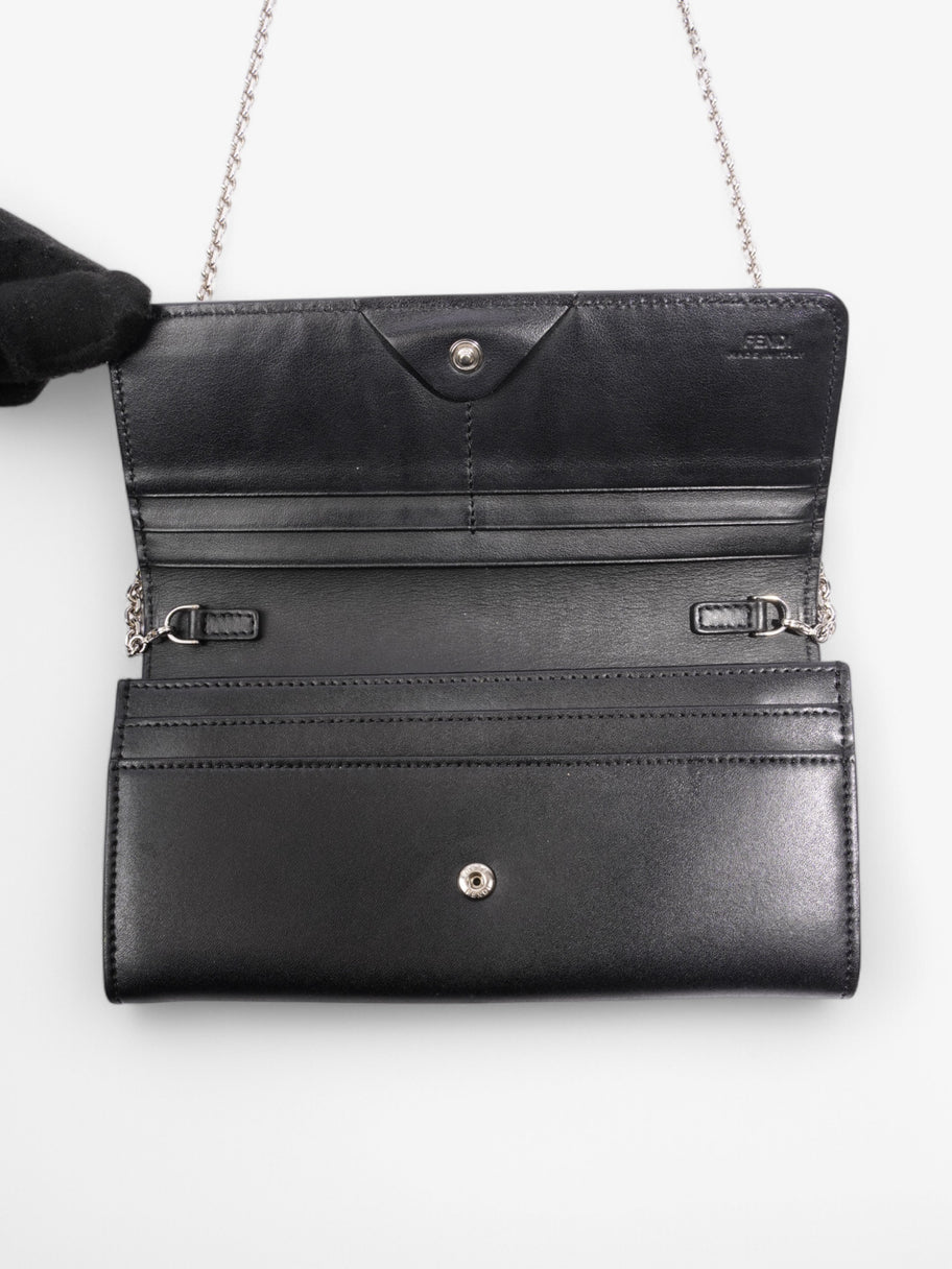 Fendi Wallet On Chain Black / Multicolour Leather Image 7