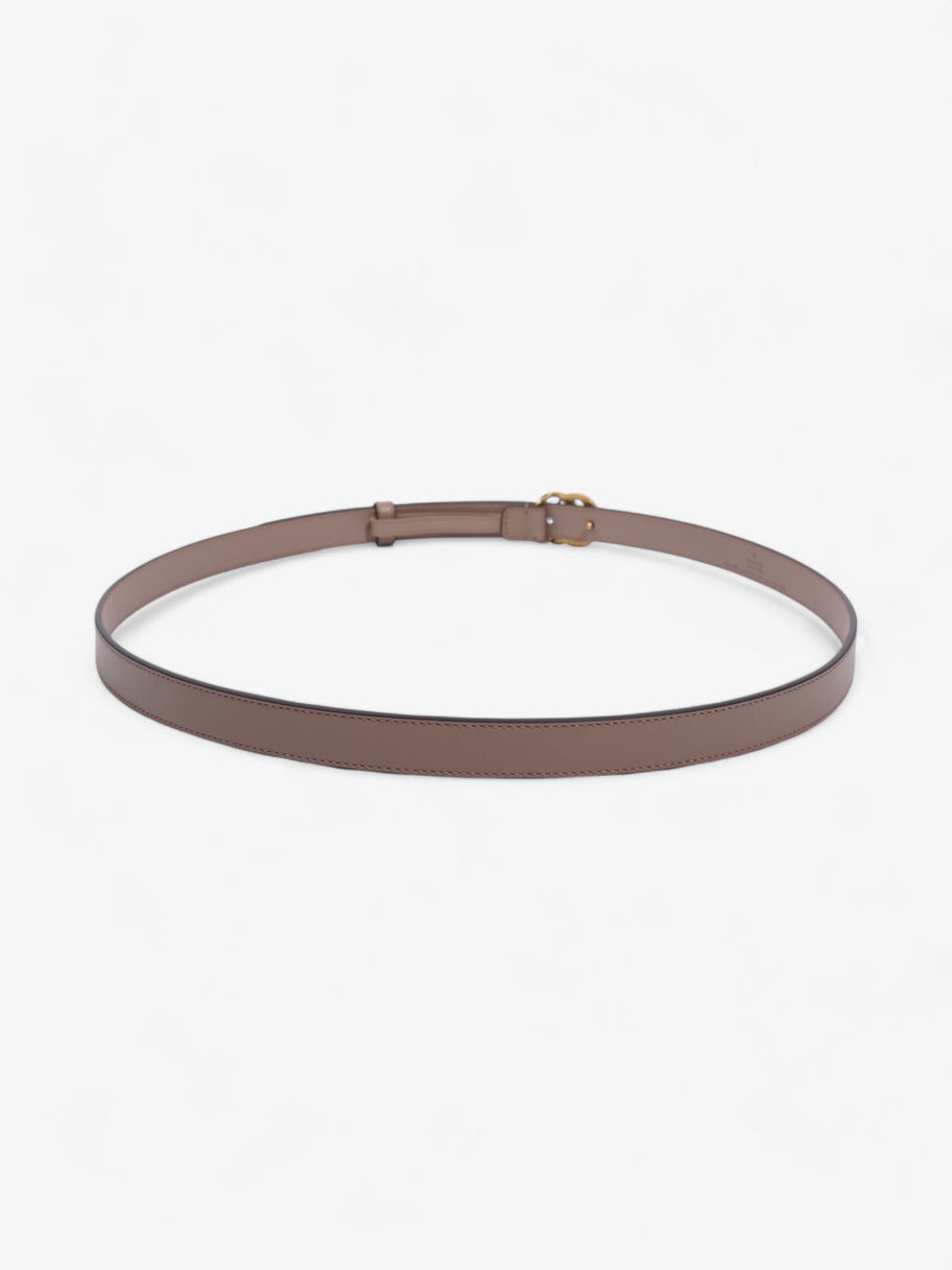 Gucci GG Marmont Thin Belt Dusty Rose / Gold Leather 105cm / 42