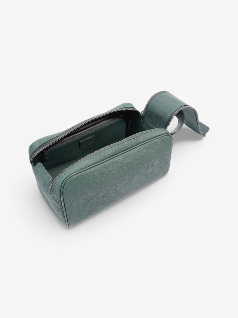 Louis Vuitton Dopp Kit Monogram Empreinte / Forest Green Empreinte Leather Image 7