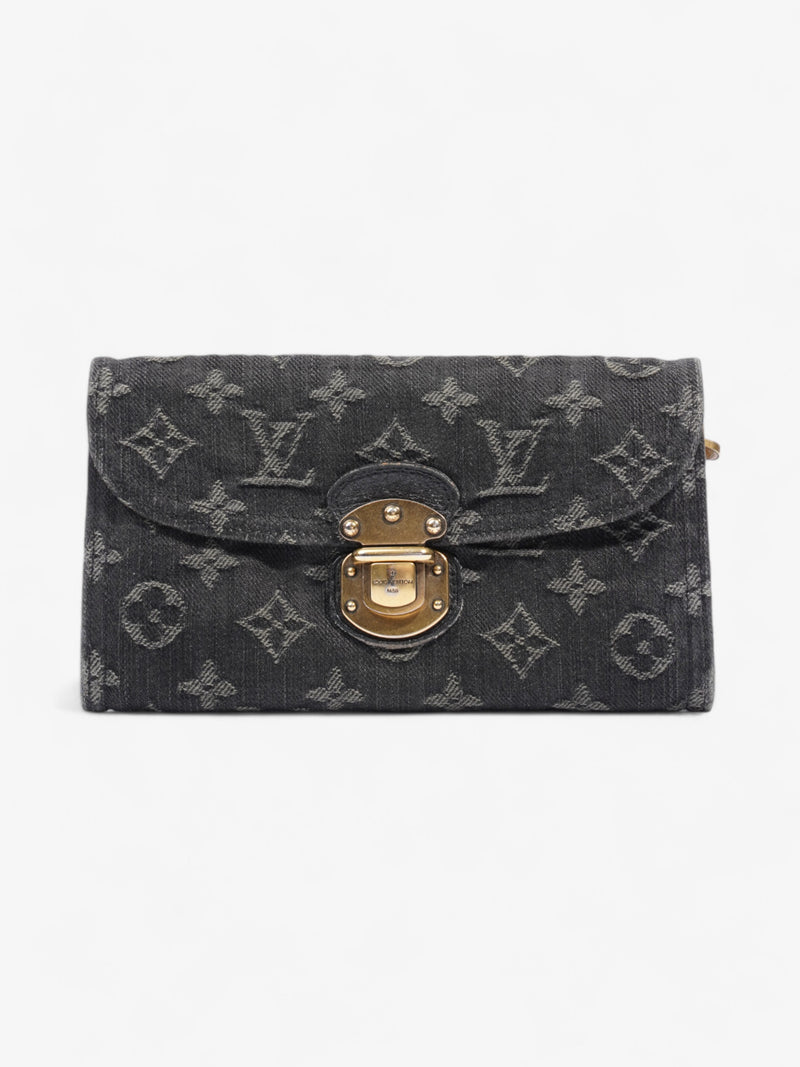  Louis Vuitton Amelia Monogram / Black Denim
