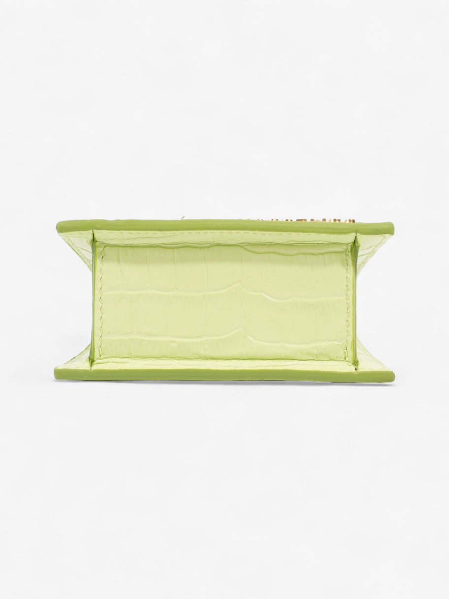 Jacquemus Le Chiquito Lime Green Leather Image 6