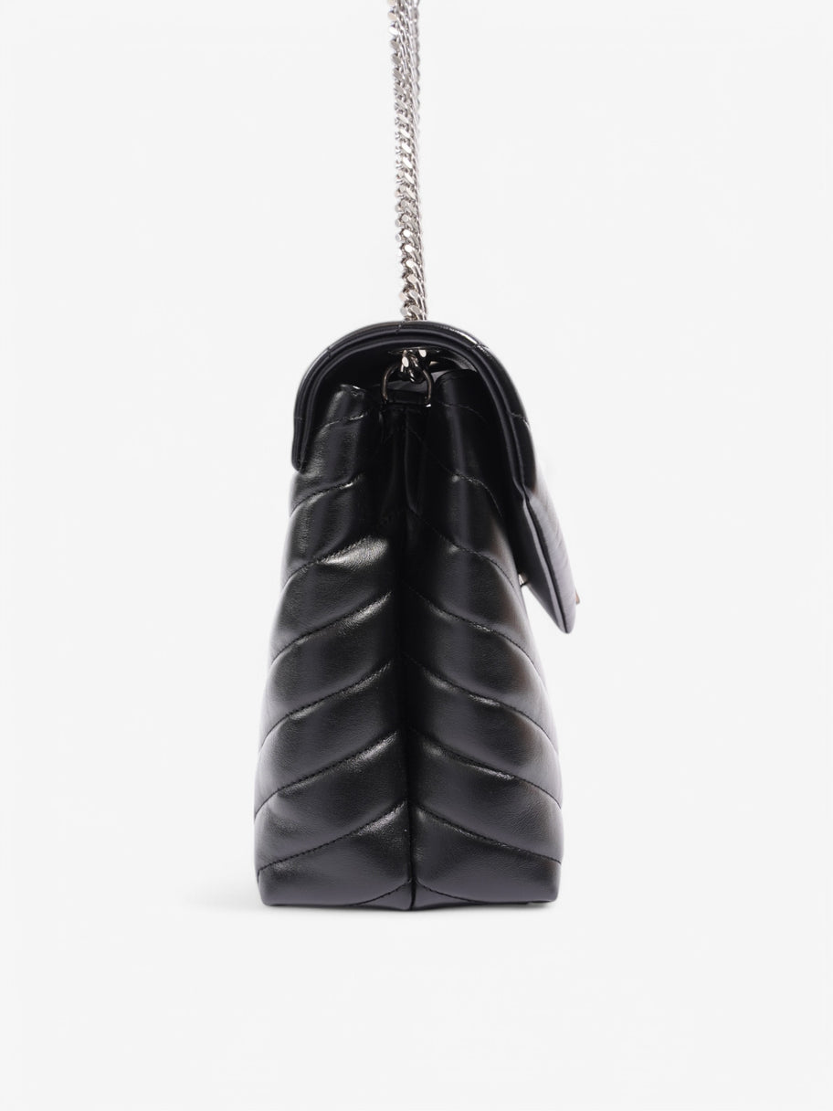 Saint Laurent Lou Lou Black Lambskin Leather Large Image 5