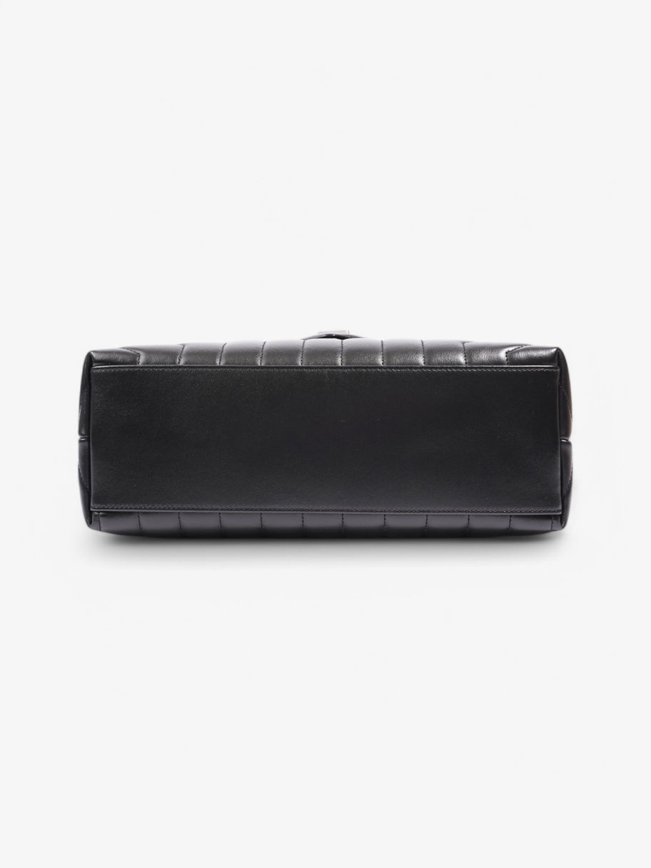 Saint Laurent Lou Lou Black Lambskin Leather Large Image 6