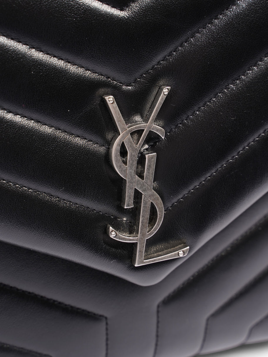 Saint Laurent Lou Lou Black Lambskin Leather Large Image 7