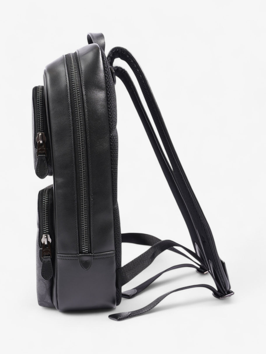 Coach Gotham Backpack Black Coated Canvas Image 3