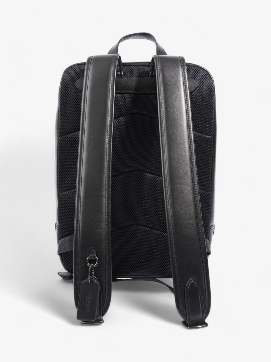 Coach Gotham Backpack Black Coated Canvas Image 4