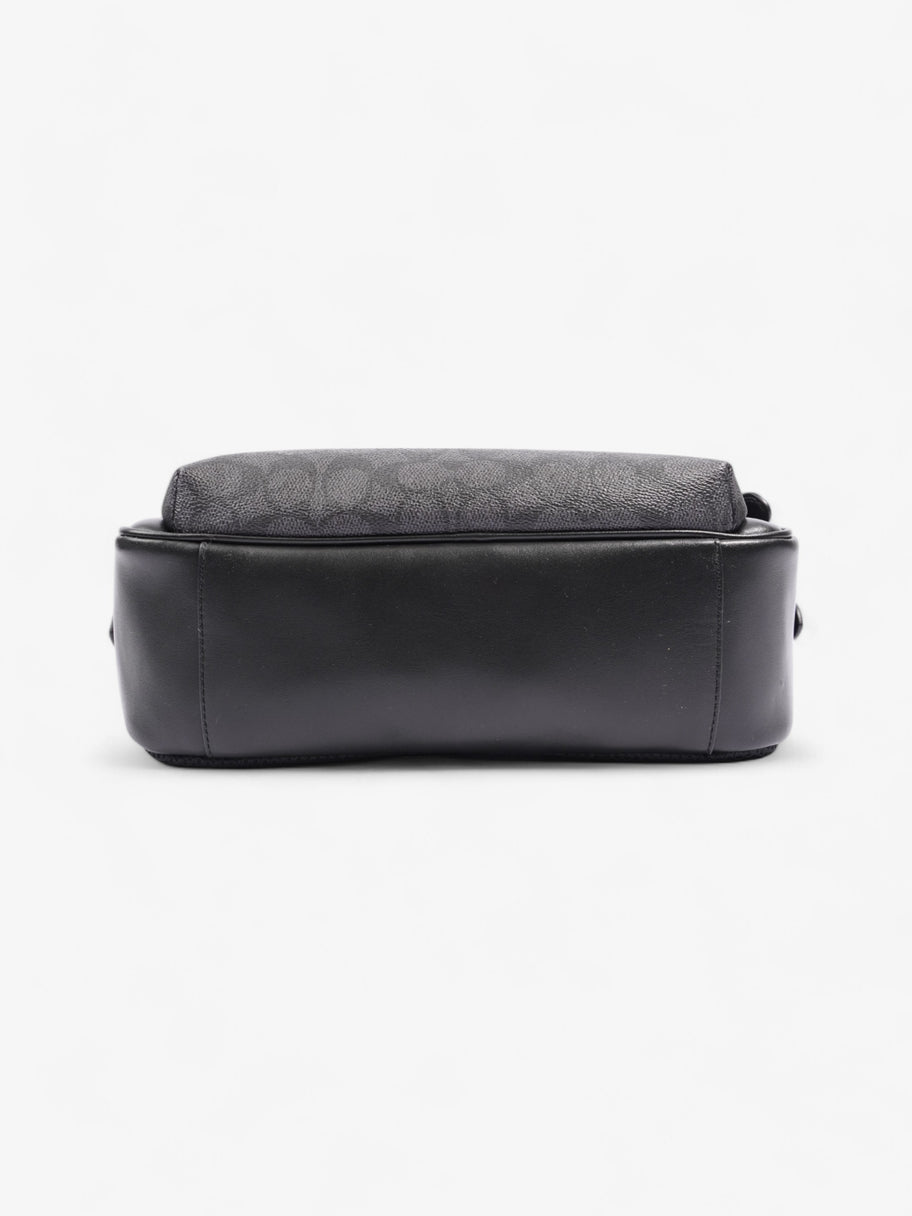 Coach Gotham Backpack Black Coated Canvas Image 6
