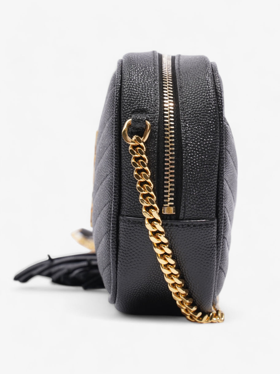 Saint Laurent Lou Camera Bag Black Grained Leather Mini Image 3
