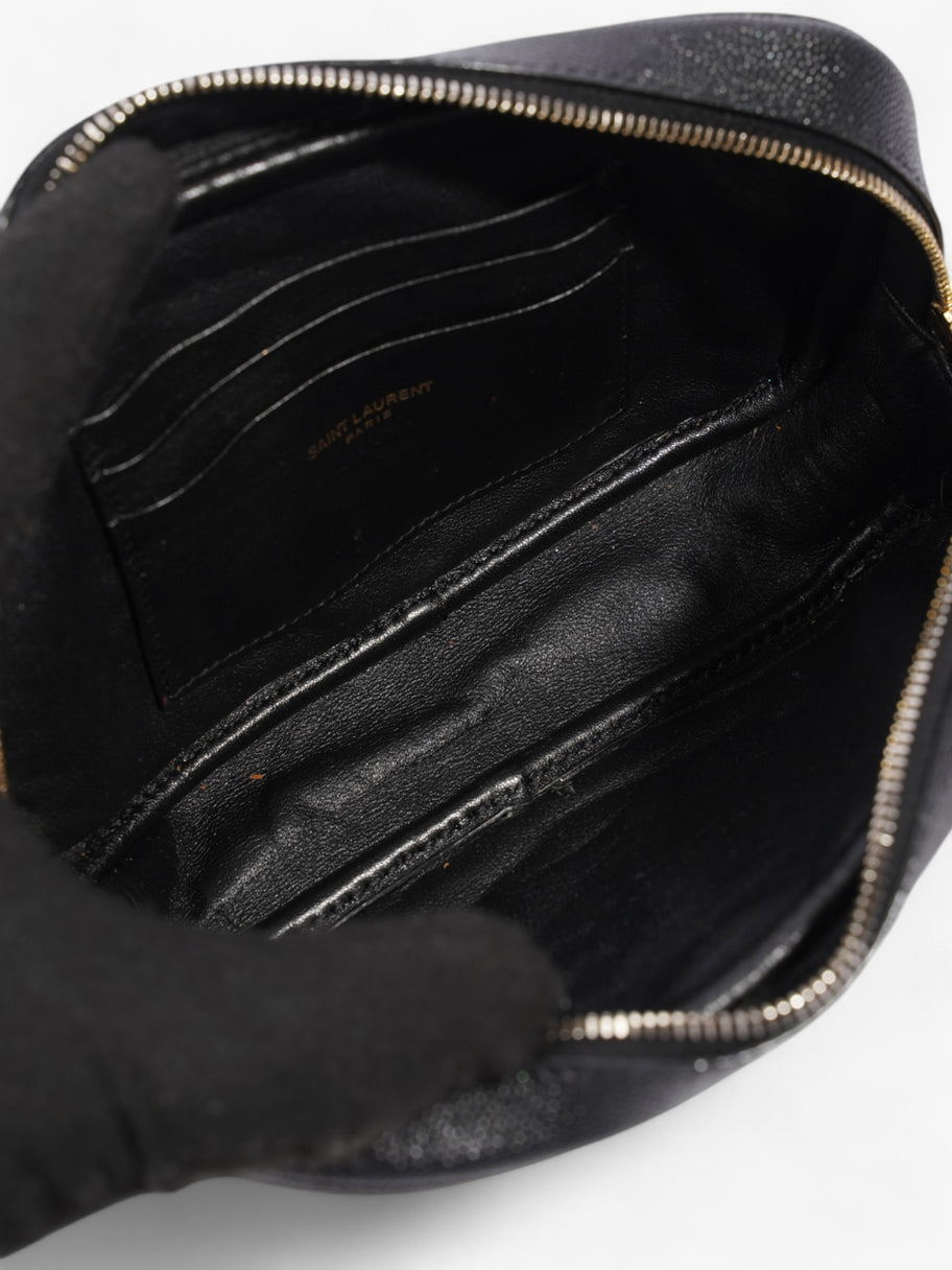 Saint Laurent Lou Camera Bag Black Grained Leather Mini Image 7