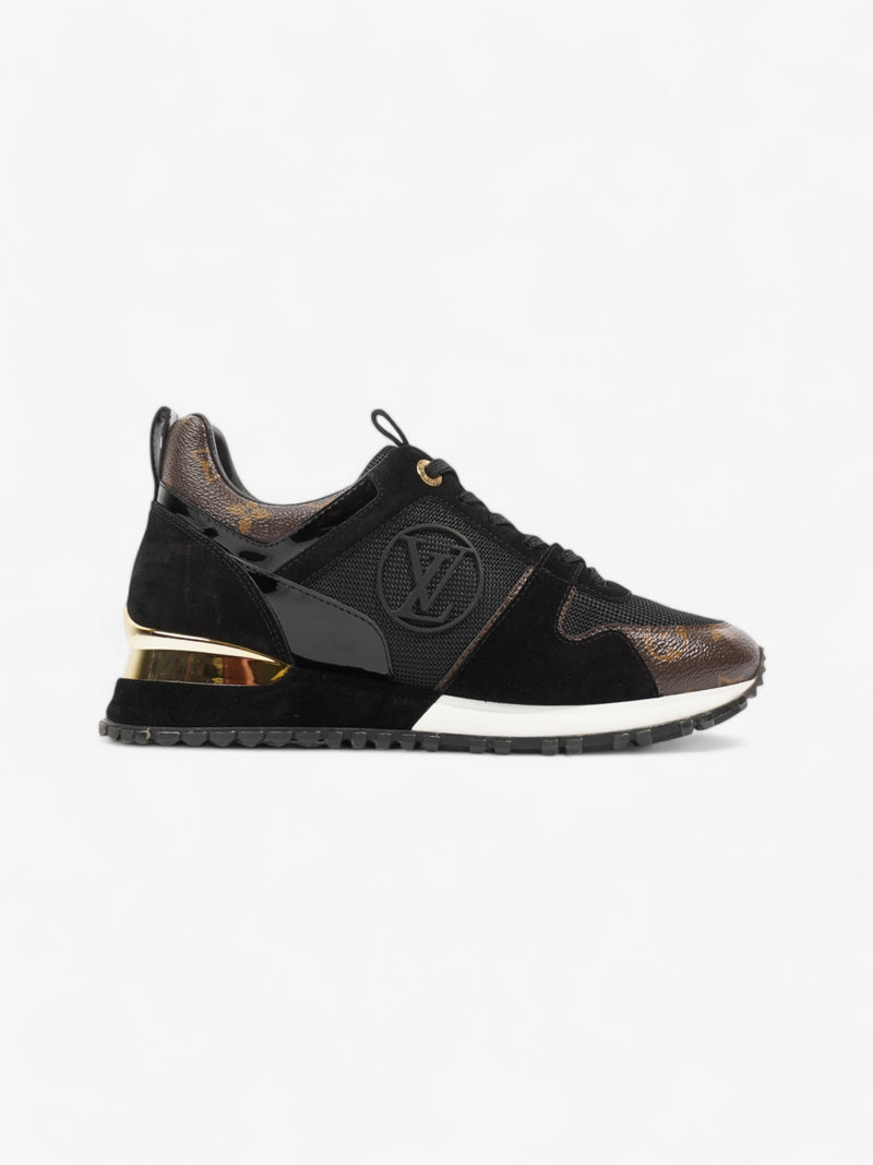  Louis Vuitton Run Away Black / Monogram Mesh EU 38 UK 5