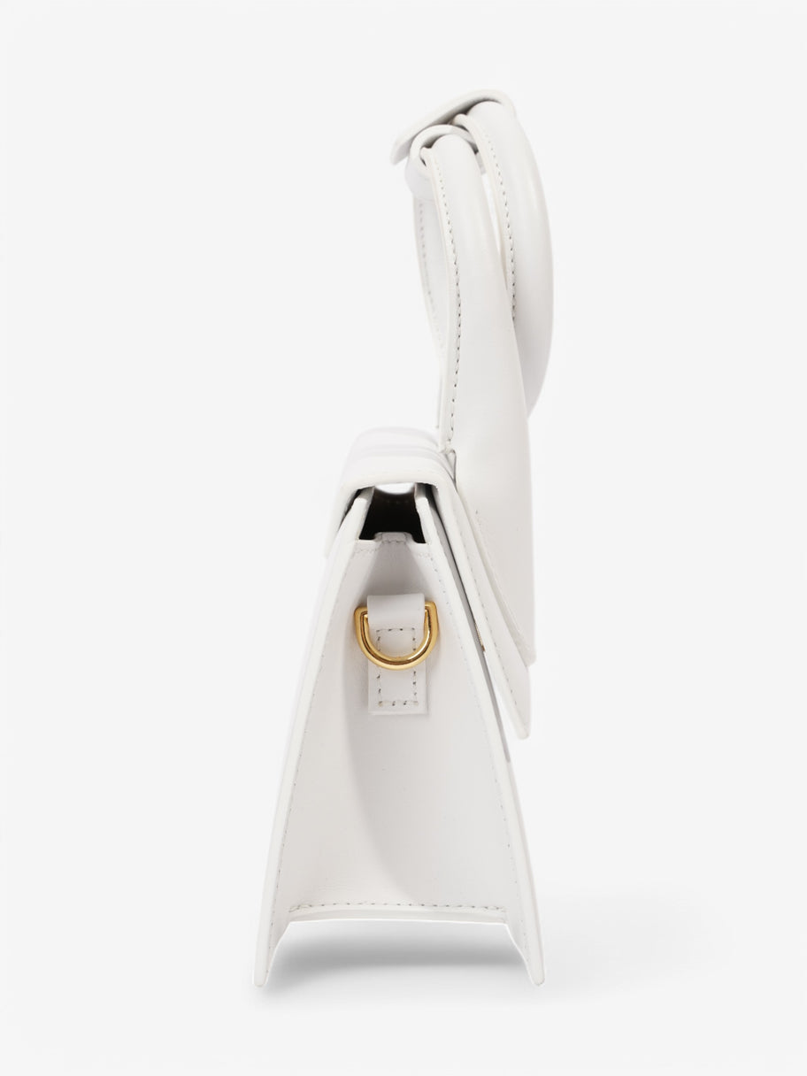 Jacquemus Le Chiquito Noeud White Leather Image 5