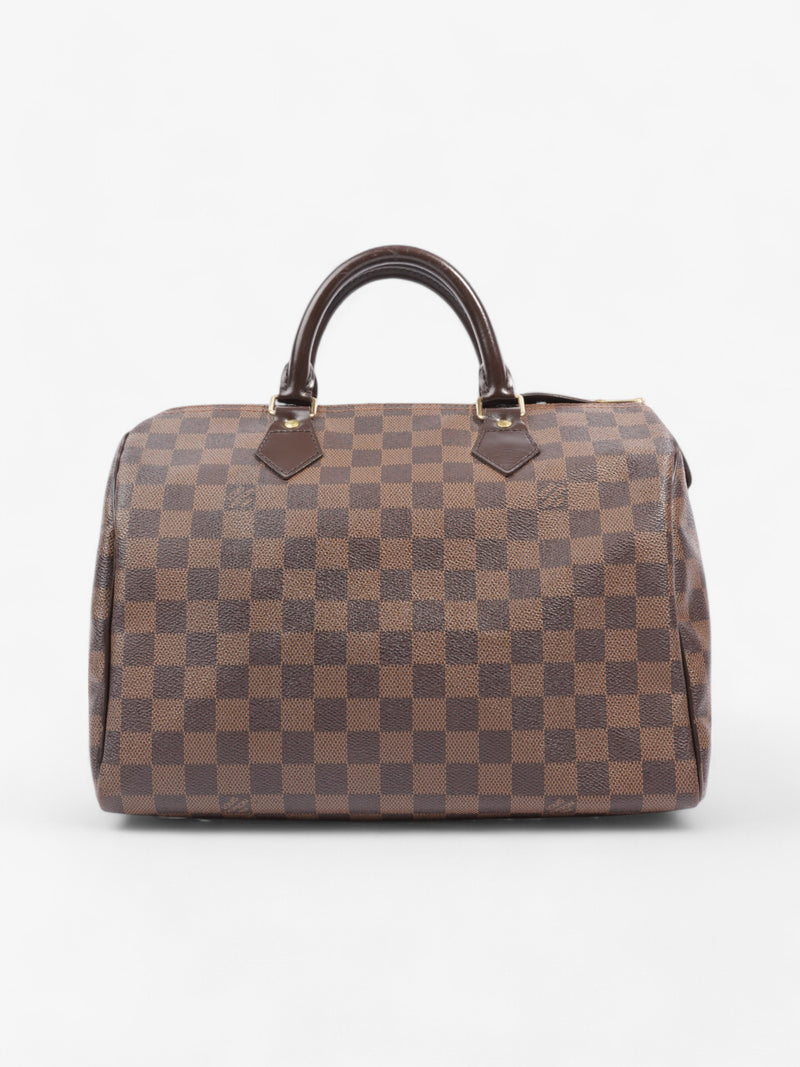  Louis Vuitton Speedy Damier Ebene Coated Canvas 30