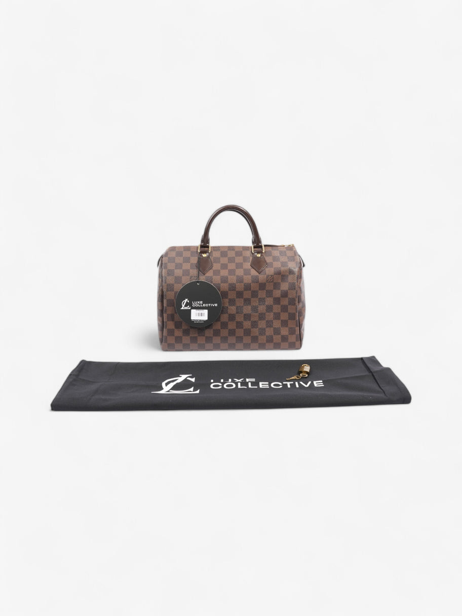 Louis Vuitton Speedy Damier Ebene Coated Canvas 30 Image 8