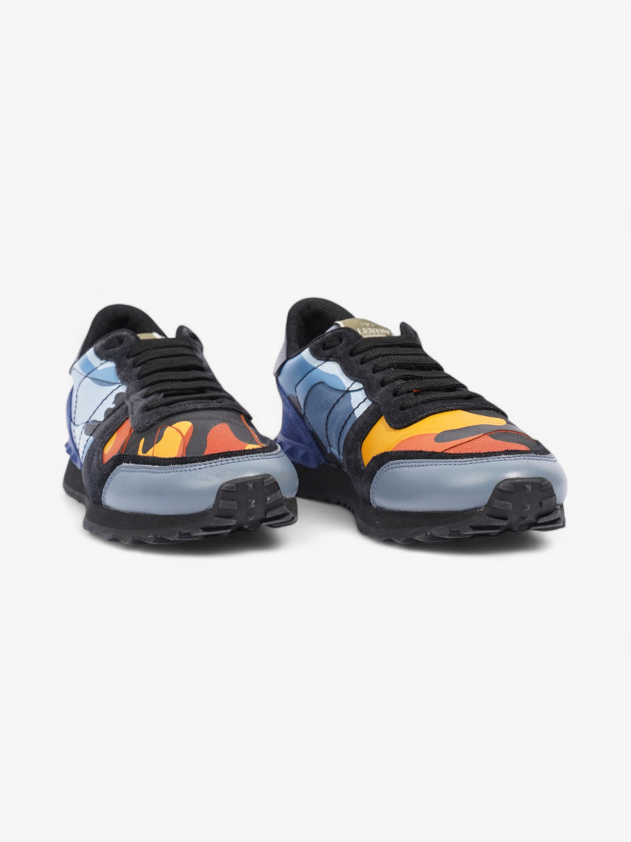 Valentino Rockrunner Sneakers  Black / Red / Blue Suede EU 41 UK 7 Image 2