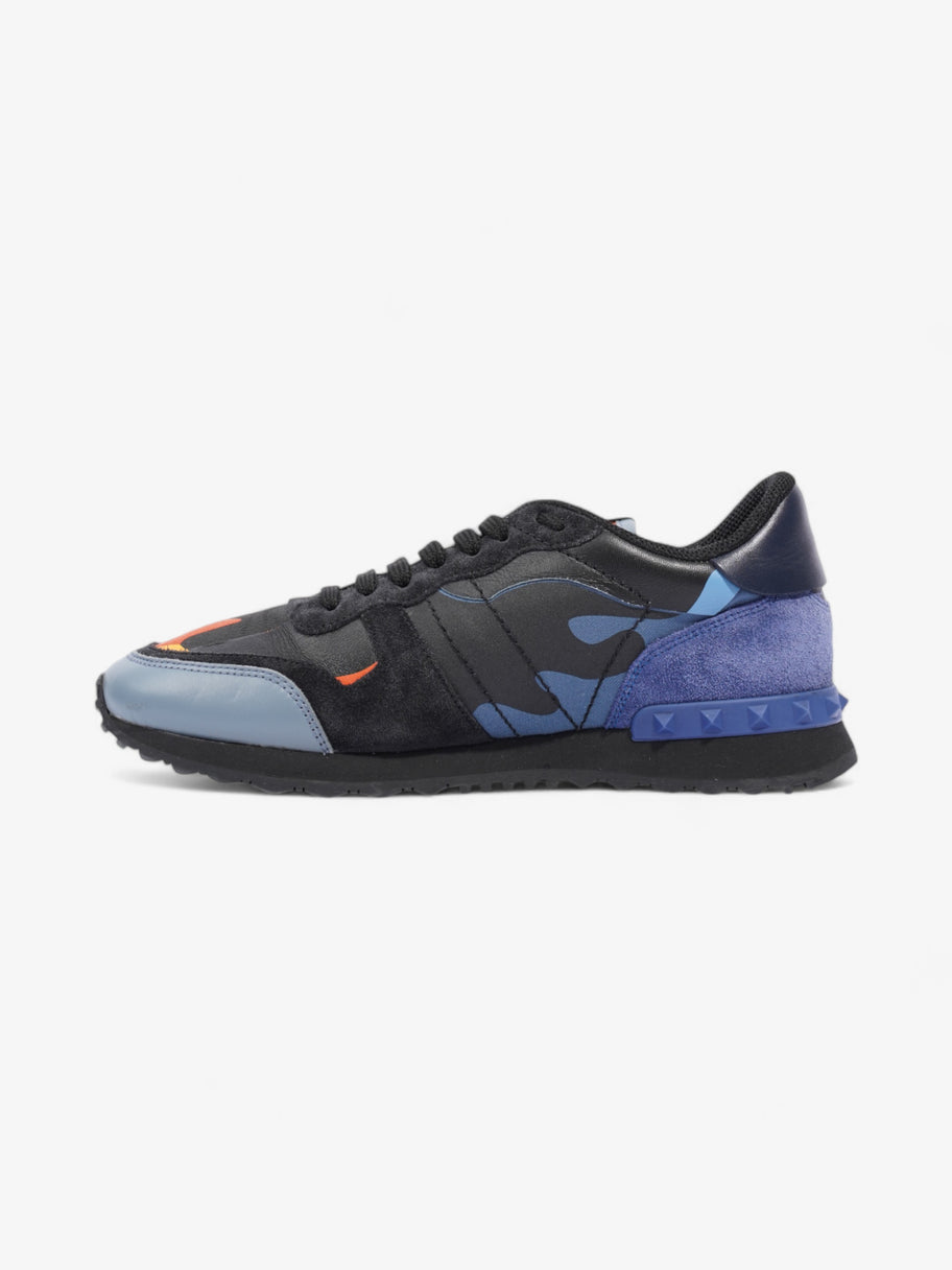 Valentino Rockrunner Sneakers  Black / Red / Blue Suede EU 41 UK 7 Image 3