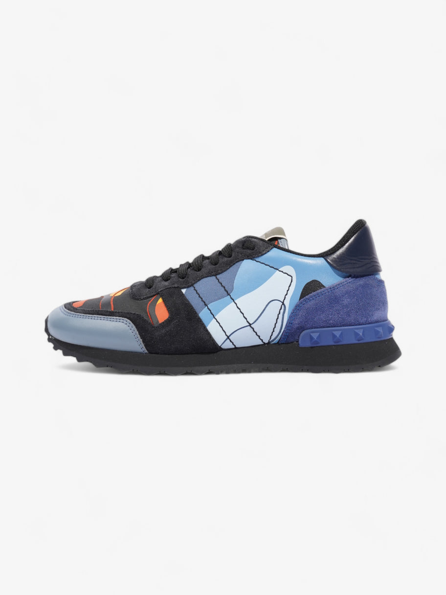 Valentino Rockrunner Sneakers  Black / Red / Blue Suede EU 41 UK 7 Image 5