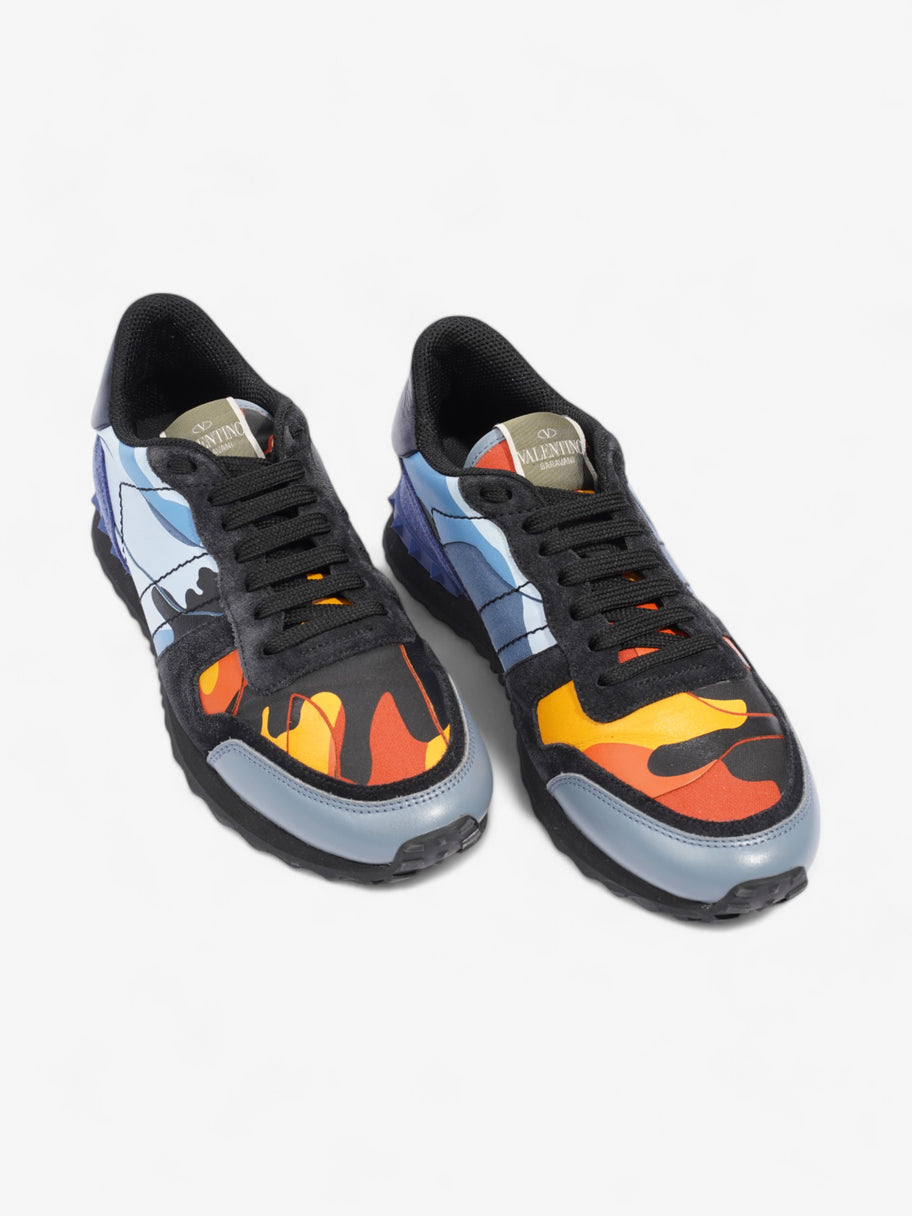 Valentino Rockrunner Sneakers  Black / Red / Blue Suede EU 41 UK 7 Image 8