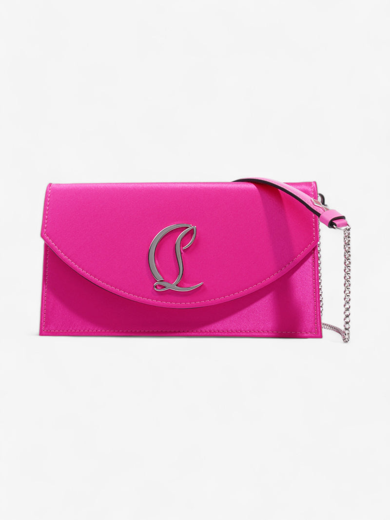  Christian Louboutin Loubi54 Neon Pink Satin