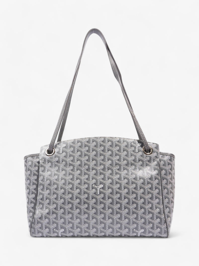  Goyard Rouette Grey Coated Canvas PM