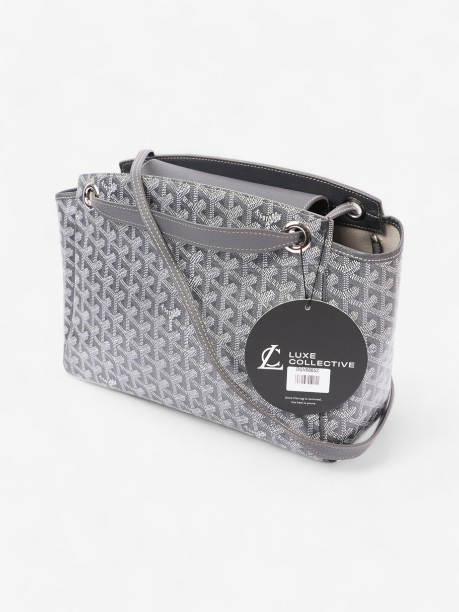 Goyard Rouette Grey Coated Canvas PM Image 10