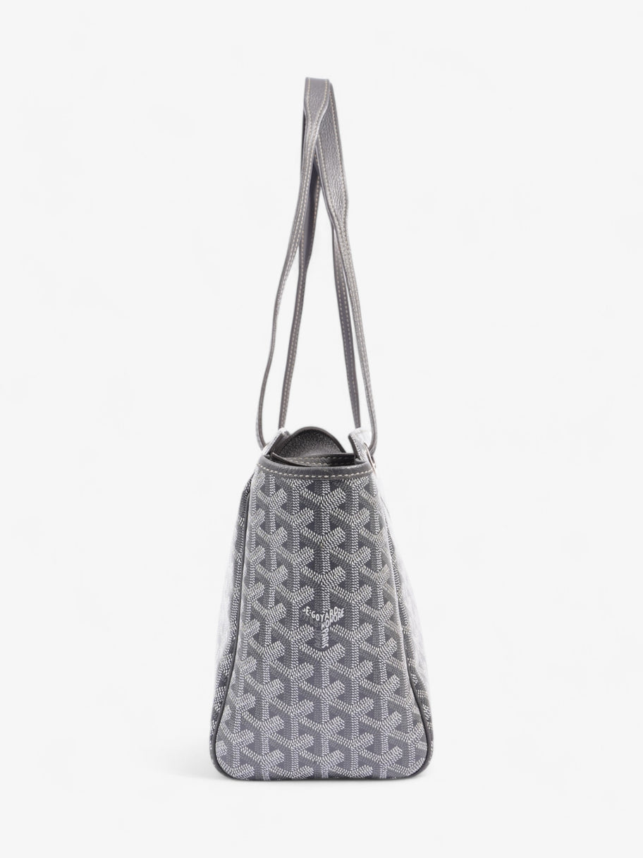 Goyard Rouette Grey Coated Canvas PM Image 5