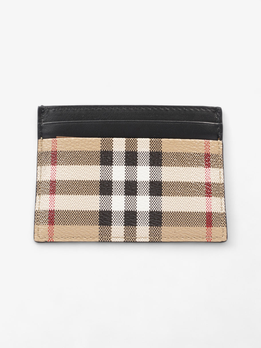 Sandon Card Case Archive Beige / Black Polyurethane Image 1