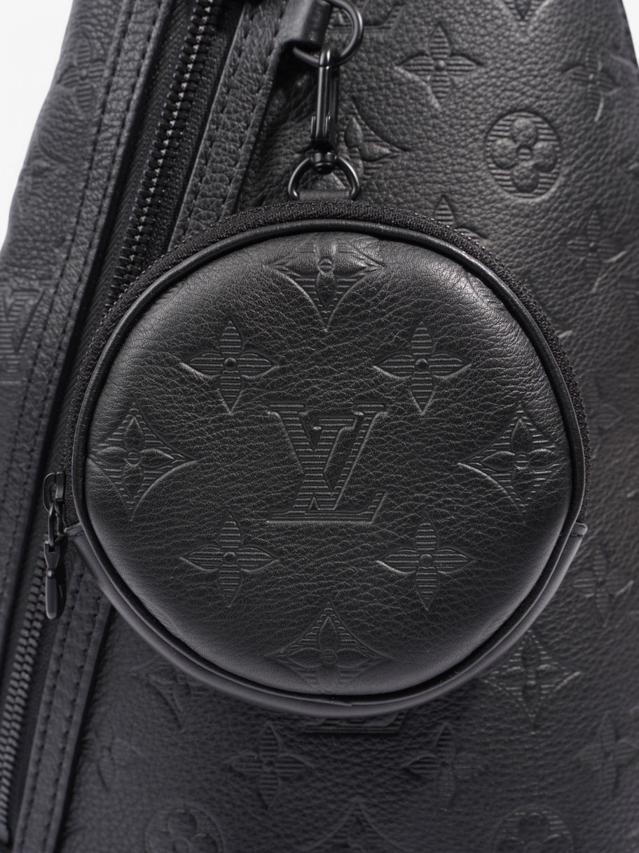 Louis Vuitton Duo sling Black Embossed Leather Image 7