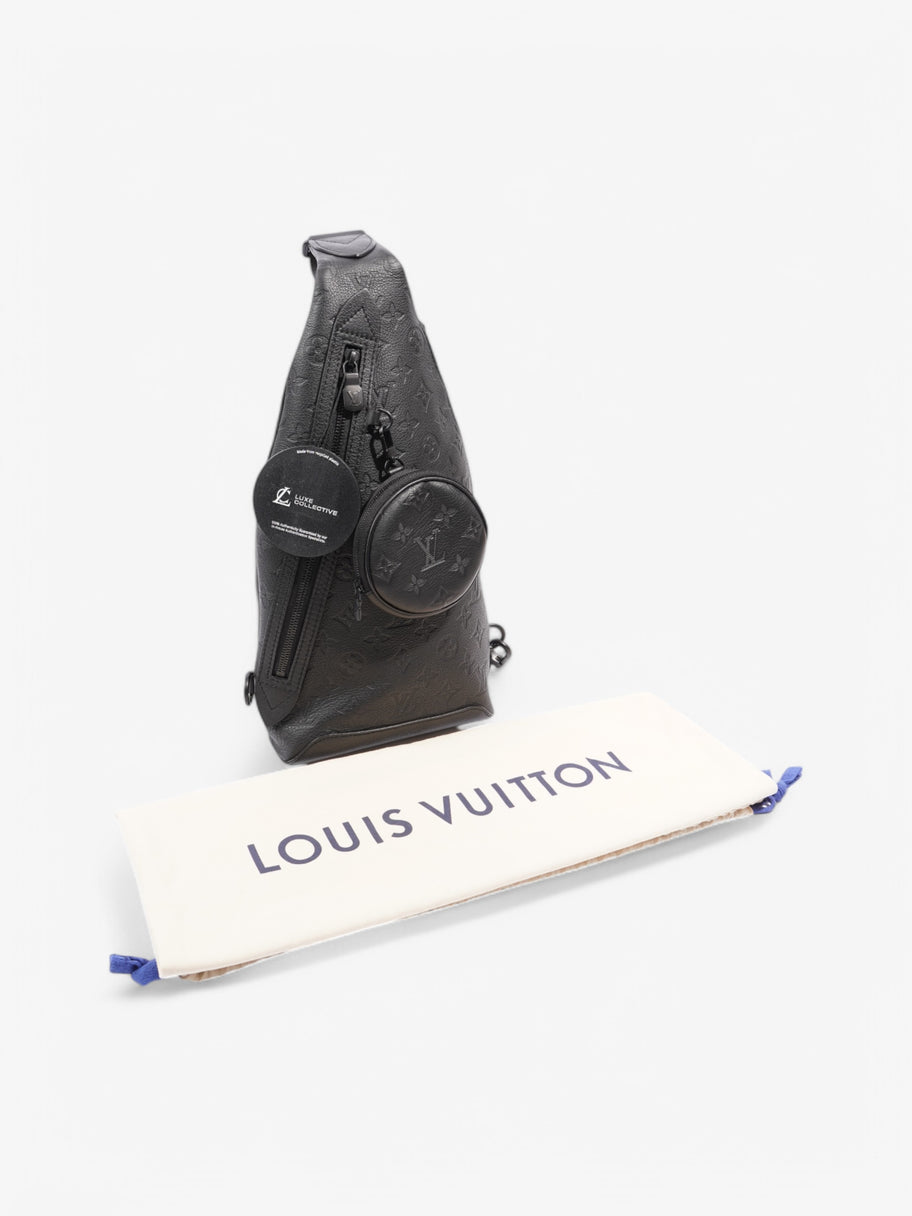 Louis Vuitton Duo sling Black Embossed Leather Image 9