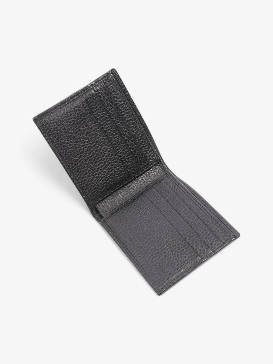 Gucci Bi-Fold Wallet Black Canvas Image 6