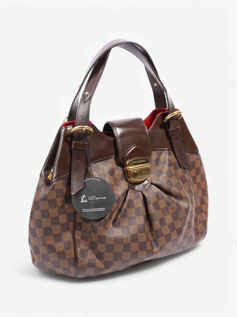 Louis Vuitton Sistena Damier Ebene / Brown Coated Canvas Image 10