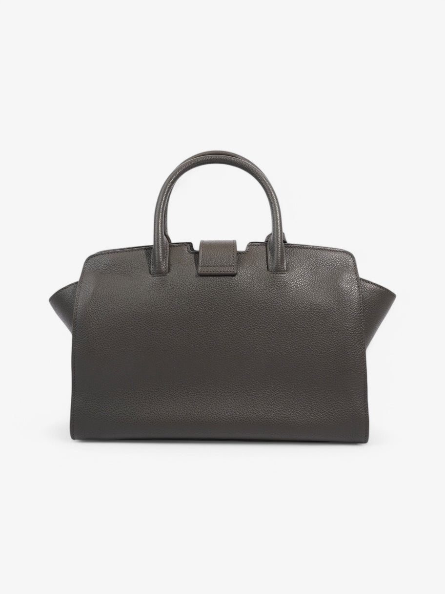 Saint Laurent Downtown Cabas Satchel Grey Leather Image 4
