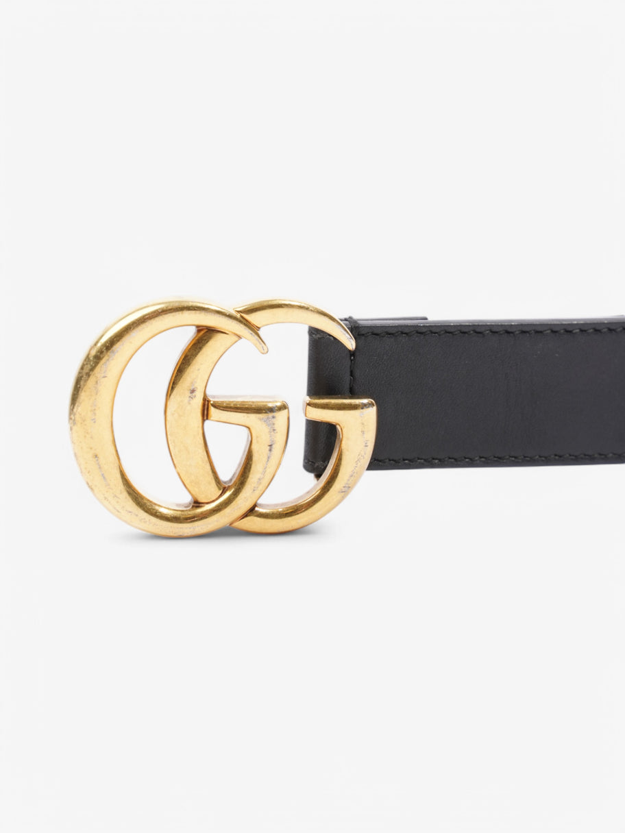 Gucci GG Marmont Belt Black Leather Image 3