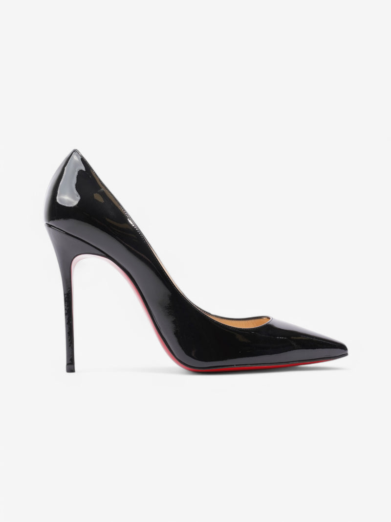  Christian Louboutin Decollete 554 100 Black Patent Leather EU 39.5 UK 6.5