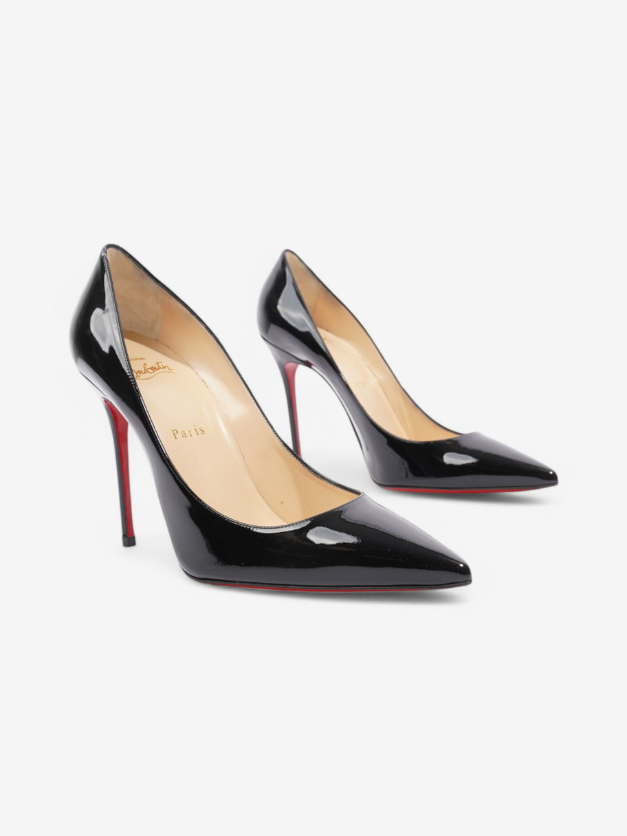 Christian Louboutin Decollete 554 100 Black Patent Leather EU 39.5 UK 6.5 Image 2