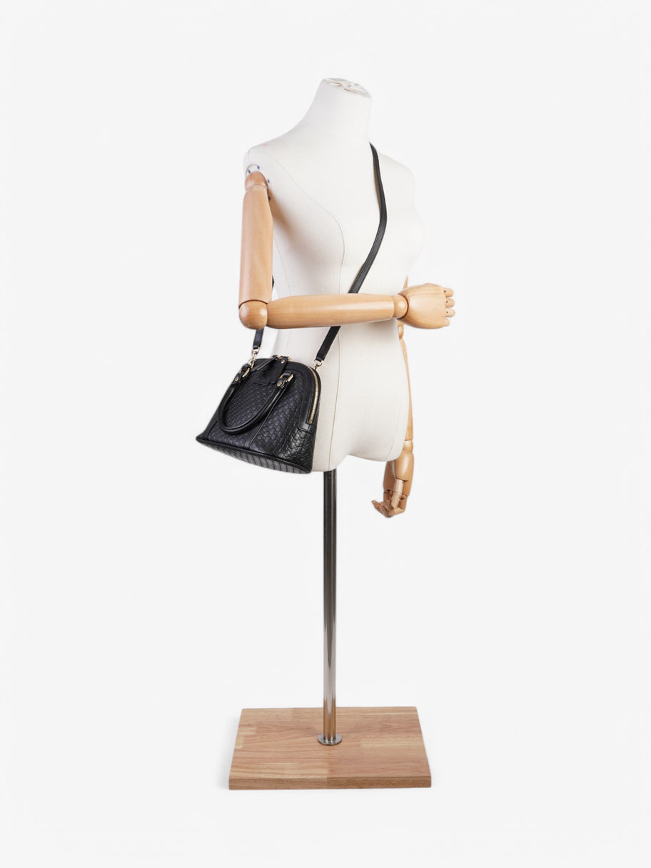 Gucci Dome Black Leather Image 2