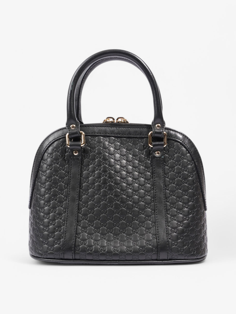 Gucci Dome Black Leather Image 4